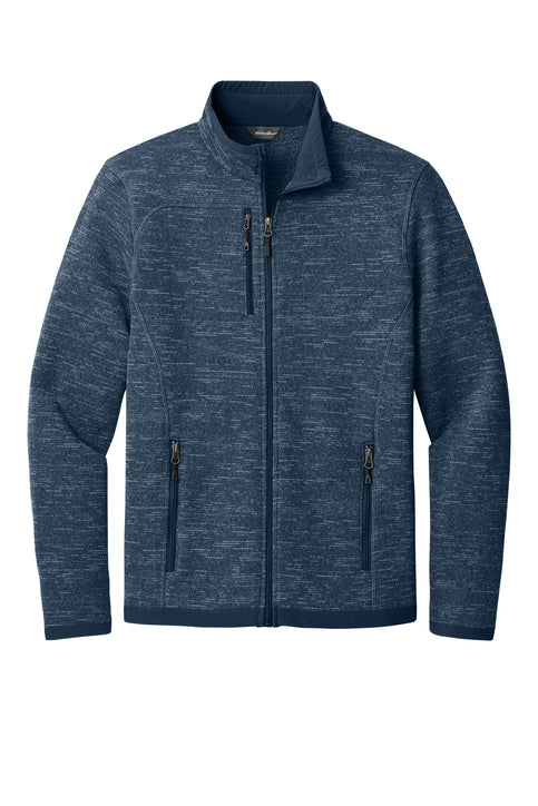 Eddie Bauer Sweater Fleece Full-Zip with custom logo embroidery