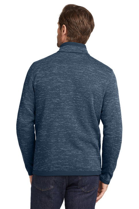 Eddie Bauer Sweater Fleece Full-Zip with custom logo embroidery