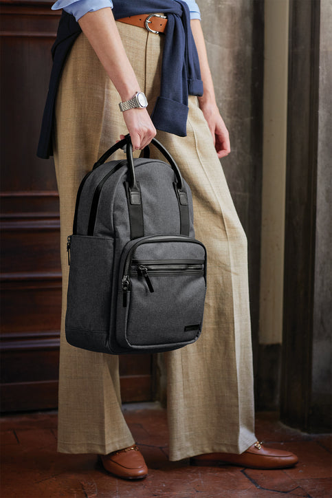 Brooks Brothers Grant Dual-Handle Backpack with custom logo embroidery