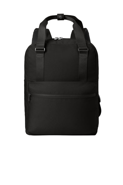 Mercer+Mettle Claremont Handled Backpack with custom logo embroidery