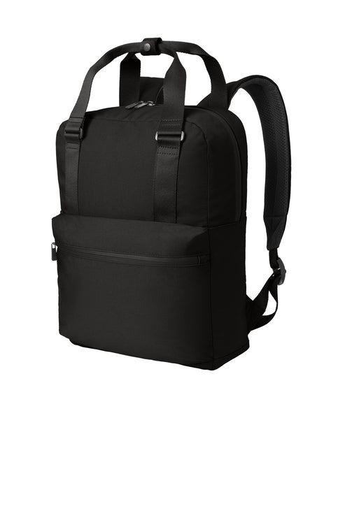 Mercer+Mettle Claremont Handled Backpack with custom logo embroidery