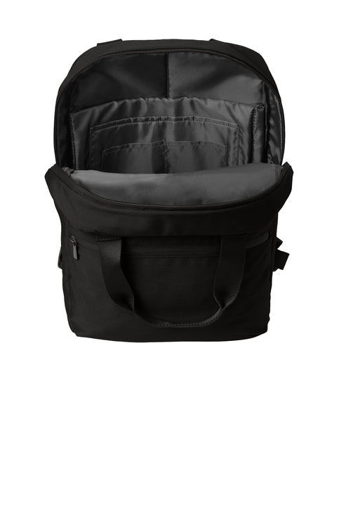 Mercer+Mettle Claremont Handled Backpack with custom logo embroidery