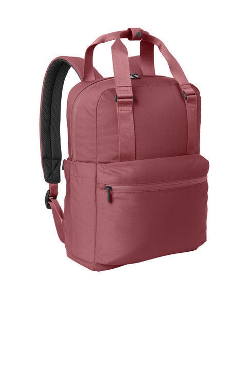 Mercer+Mettle Claremont Handled Backpack with custom logo embroidery