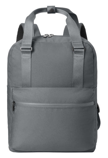 Mercer+Mettle Claremont Handled Backpack with custom logo embroidery