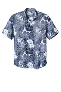 Tommy Bahama Coconut Point Playa Flora Short Sleeve Shirt with custom logo embroidery