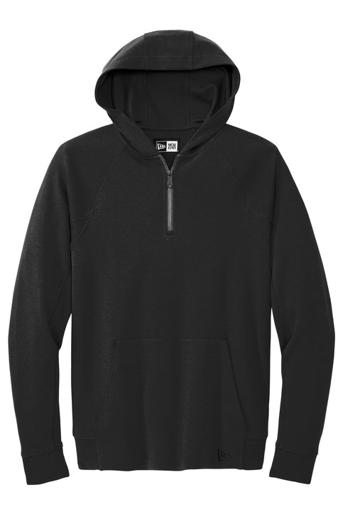 New Era STS 1/4-Zip Hoodie with custom logo embroidery