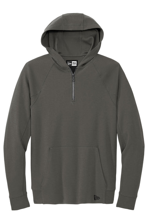 New Era STS 1/4-Zip Hoodie with custom logo embroidery