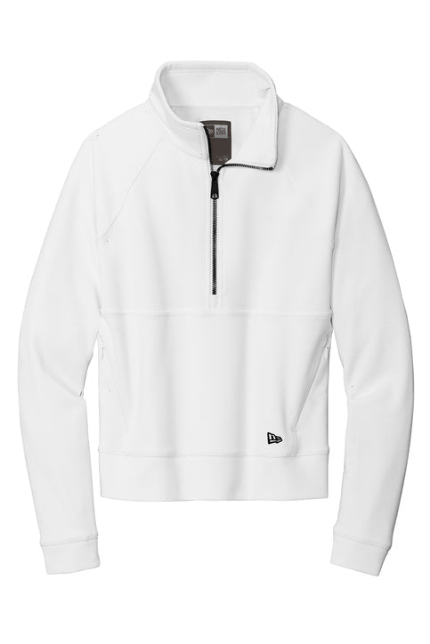 New Era Women's STS 1/2-Zip with custom logo embroidery