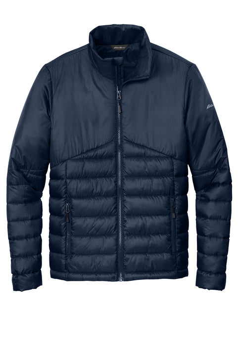 Eddie Bauer Quilted Jacket with custom logo embroidery
