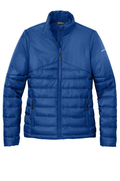 Eddie Bauer Women's Quilted Jacket with custom logo embroidery