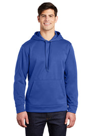 Sport-Tek Repel Fleece Hooded Pullover with custom logo embroidery