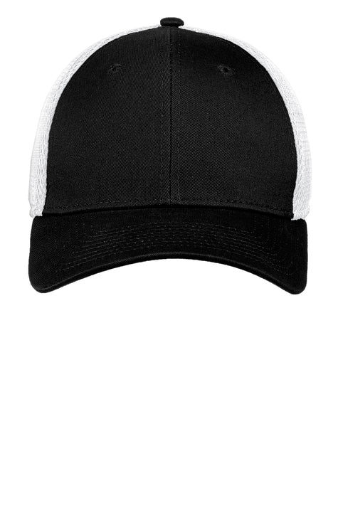 New Era Stretch Mesh Cap with custom logo embroidery