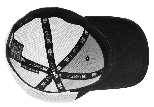 New Era Stretch Mesh Cap with custom logo embroidery