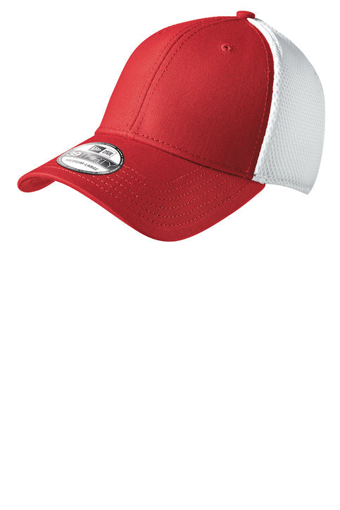 New Era Stretch Mesh Cap with custom logo embroidery