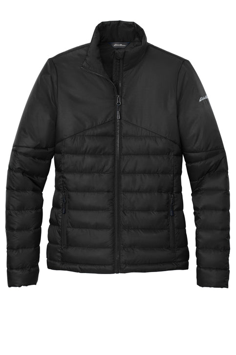 Eddie Bauer Women's Quilted Jacket with custom logo embroidery