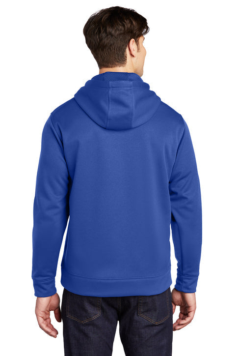 Sport-Tek Repel Fleece Hooded Pullover with custom logo embroidery
