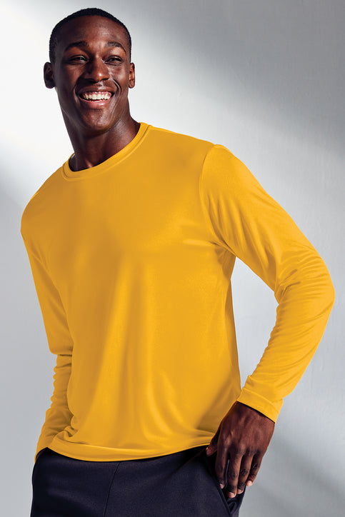 Sport-Tek Long Sleeve PosiCharge Competitor Tee with custom logo embroidery
