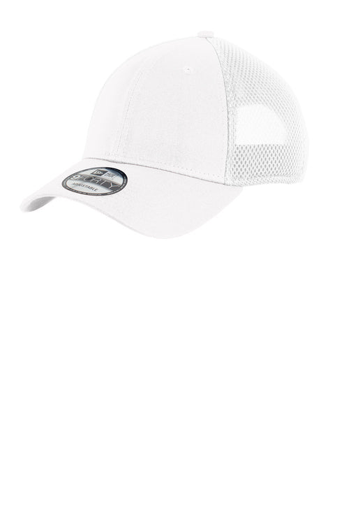 New Era Snapback Contrast Front Mesh Cap with custom logo embroidery