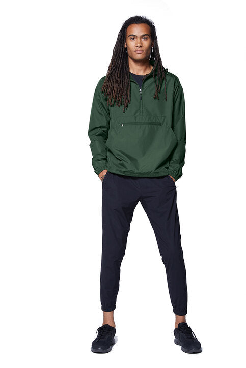 Sport-Tek Packable Anorak with custom logo embroidery
