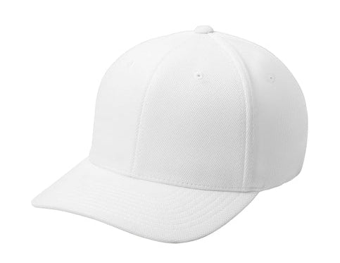 Sport-Tek Flexfit Cool & Dry Poly Block Mesh Cap with custom logo embroidery