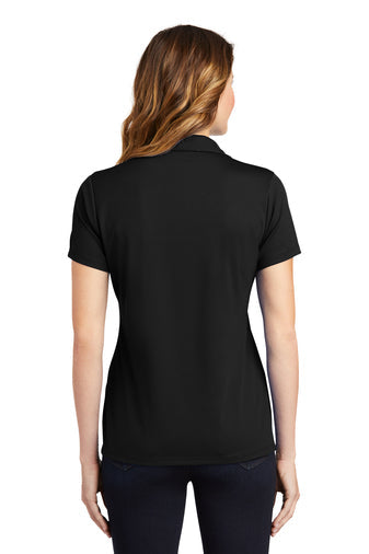 Sport-Tek Women's PosiCharge RacerMesh Polo with custom logo embroidery