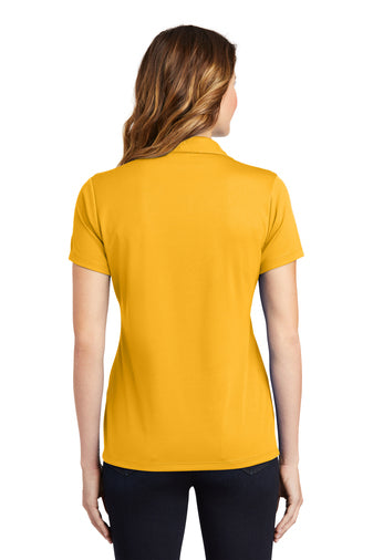 Sport-Tek Women's PosiCharge RacerMesh Polo with custom logo embroidery