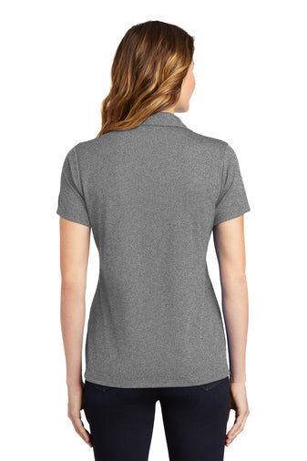Sport-Tek Women's PosiCharge RacerMesh Polo with custom logo embroidery