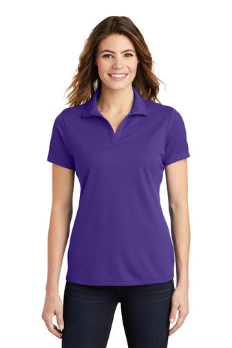 Sport-Tek Women's PosiCharge RacerMesh Polo with custom logo embroidery