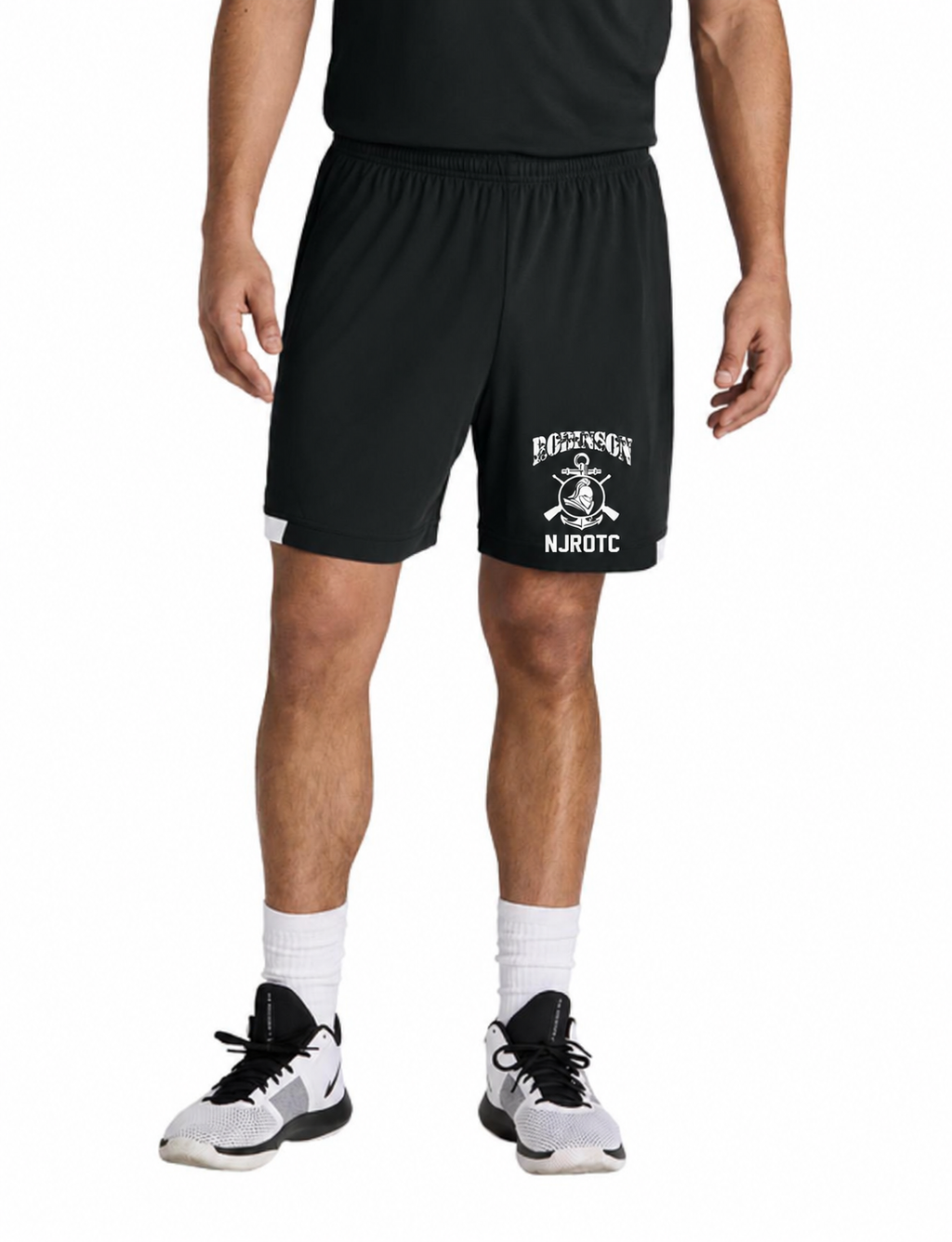 Sport-Tek Club 7” Shorts
- Robinson High School with custom logo embroidery