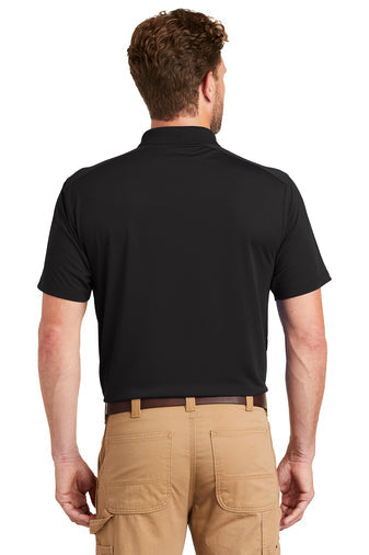 CornerStone Select Lightweight Snag-Proof Polo with custom logo embroidery