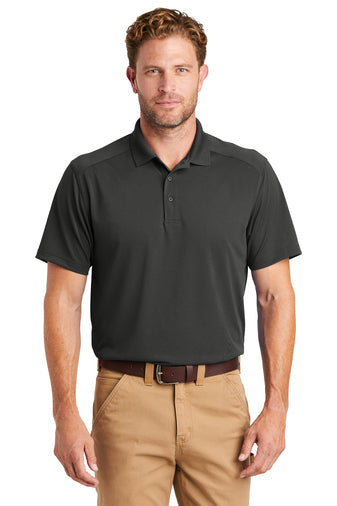 CornerStone Select Lightweight Snag-Proof Polo with custom logo embroidery