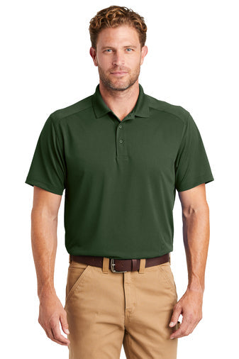 CornerStone Select Lightweight Snag-Proof Polo with custom logo embroidery