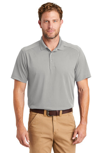 CornerStone Select Lightweight Snag-Proof Polo with custom logo embroidery
