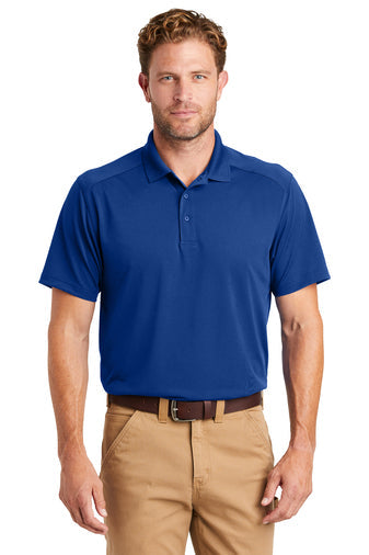 CornerStone Select Lightweight Snag-Proof Polo with custom logo embroidery