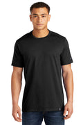 New Era Heritage Blend Crew Tee with custom logo embroidery