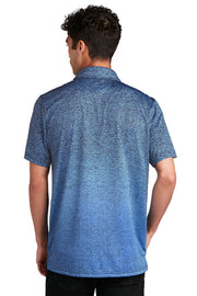Sport-Tek Ombre Heather Polo with custom logo embroidery