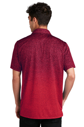 Sport-Tek Ombre Heather Polo with custom logo embroidery