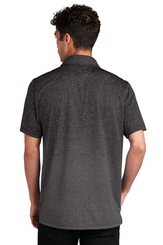 Sport-Tek Ombre Heather Polo with custom logo embroidery