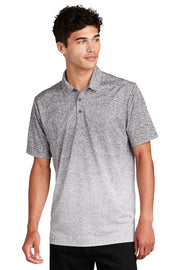Sport-Tek Ombre Heather Polo with custom logo embroidery