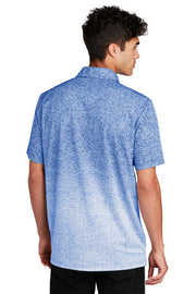 Sport-Tek Ombre Heather Polo with custom logo embroidery