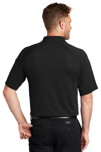 CornerStone Select Lightweight Snag-Proof Tactical Polo with custom logo embroidery