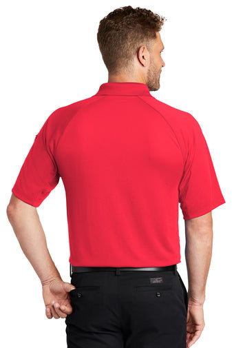 CornerStone Select Lightweight Snag-Proof Tactical Polo with custom logo embroidery