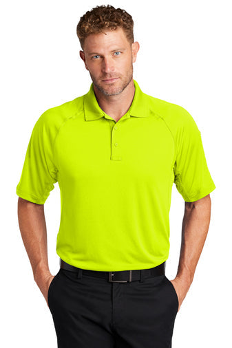CornerStone Select Lightweight Snag-Proof Tactical Polo with custom logo embroidery