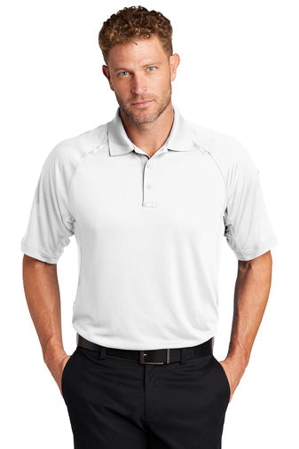 CornerStone Select Lightweight Snag-Proof Tactical Polo with custom logo embroidery
