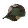 New Era Structured Stretch Cotton Cap with custom logo embroidery