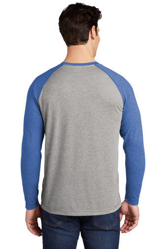 Sport-Tek Posi-UV Pro Long Sleeve Tee with custom logo embroidery