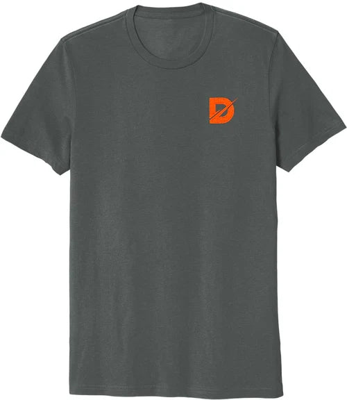 Allmade Unisex Organic Cotton Tee with custom logo embroidery