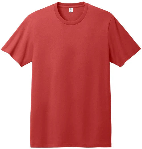 Allmade Unisex Heavyweight Recycled Cotton Tee with custom logo embroidery