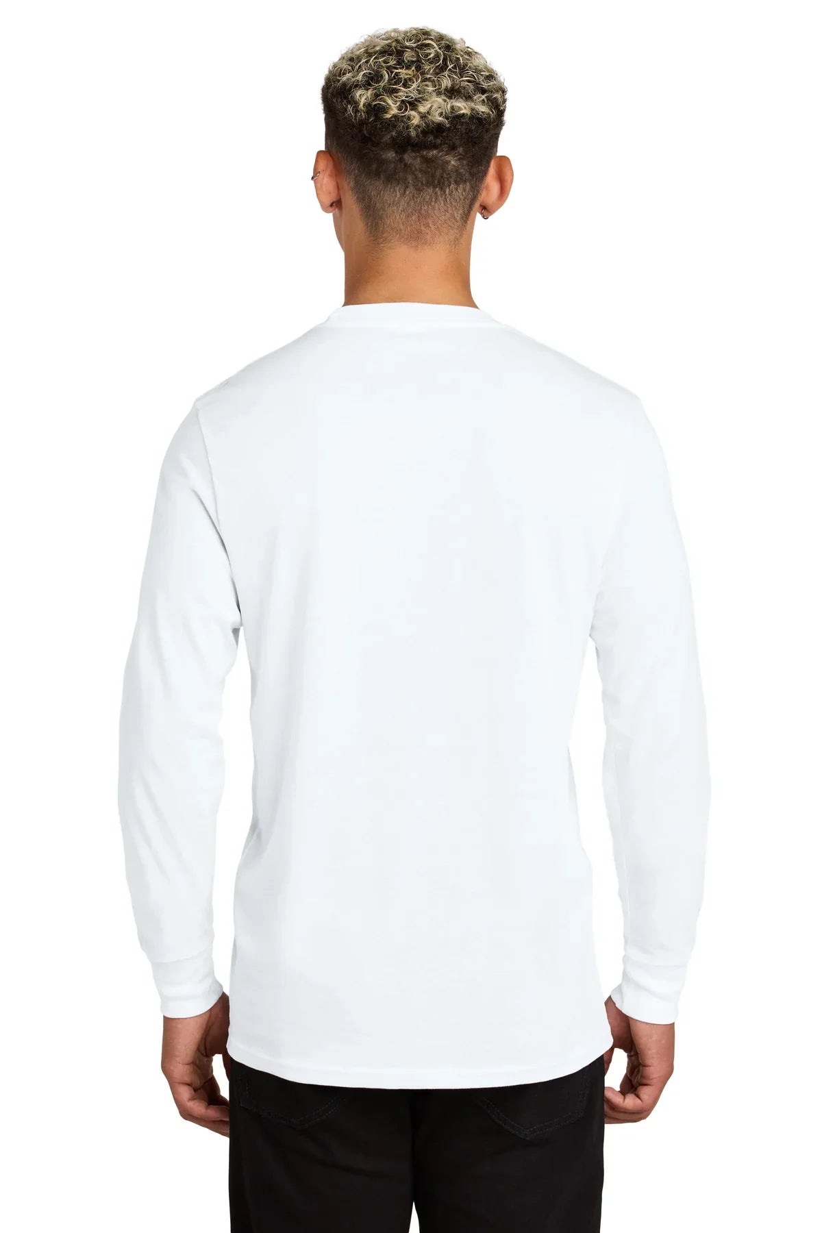 Allmade Unisex Long Sleeve Organic Cotton Tee with custom logo embroidery