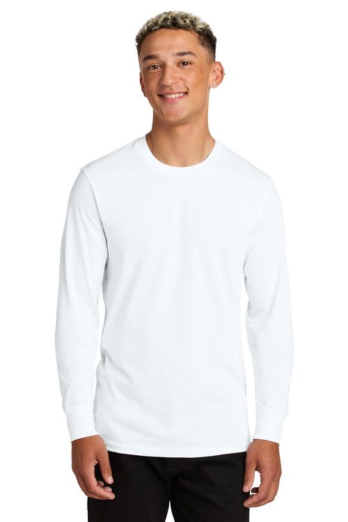 Allmade Unisex Long Sleeve Organic Cotton Tee with custom logo embroidery